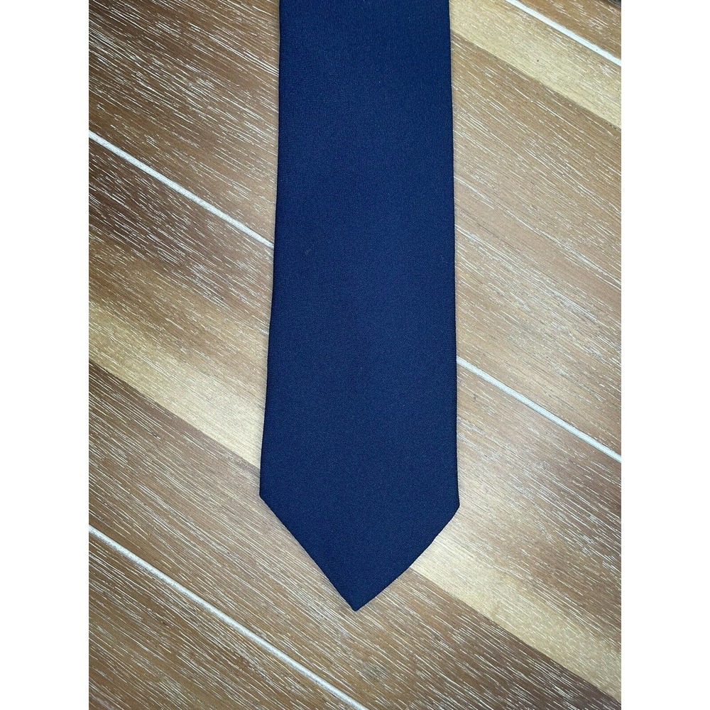 Men's Danbury Brand Navy Blue Tie Vintage